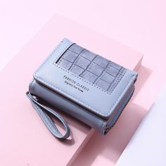 Складной кошелек с крокодиловым узором Shein