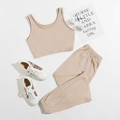 Однотонная домашняя одежда Shein