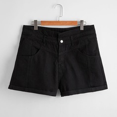 Джинсовые шорты размера плюс Shein