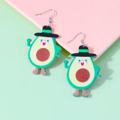 Серьги-подвески в форме фруктов Shein