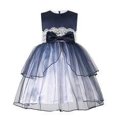 Сетчатое платье для девочек Shein