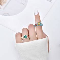 со стразами Кольца Shein