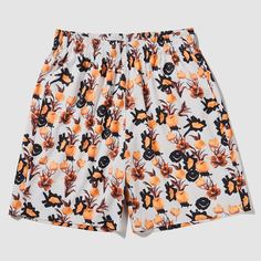 Мужские шорты с принтом Shein