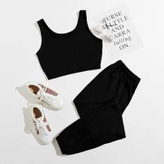 Однотонная домашняя одежда Shein