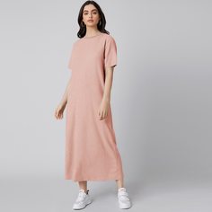 Однотонное платье Shein
