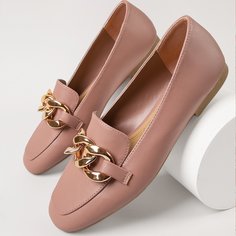 Лоферы с цепочкой Shein