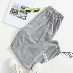 на кулиске буква Спортивные брюки Shein