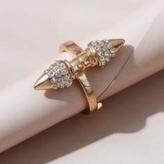 Кольцо со стразами Shein