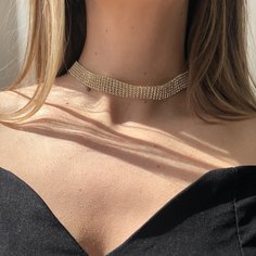 Ожерелье со стразами Shein