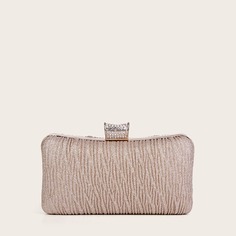 Сумка-бокс с цепочкой и стразами Shein