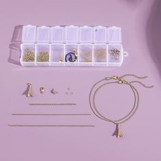 1 коробка DIY ювелирные аксессуары Shein