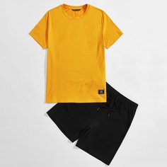 Мужские шорты и топ Shein