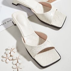 Одноцветный Модный Сандалии/босоножки Shein