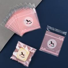 100шт упаковочная сумка для печенья Shein