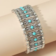 Винтажный широкий браслет Shein