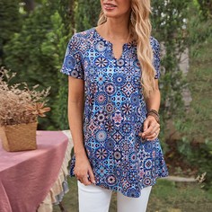 Этнический Бохо Блузы Shein