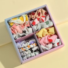 13шт резинка для волос с искусственным жемчугом для девочек Shein
