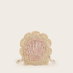 Соломенная сумка на плечо для девочек Shein