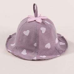 Детская шляпа с принтом сердечка Shein