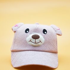 Бейсболка с вышивкой медведя для девочек Shein
