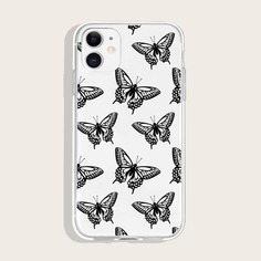 Чехол для телефона с принтом бабочки Shein