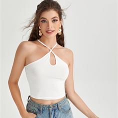 Облегающий топ Shein