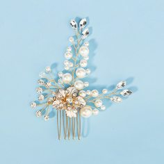 Заколка для волос с искусственным жемчугом Shein