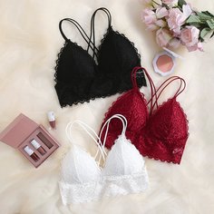 3 пакета кружевной бюстгальтер Shein