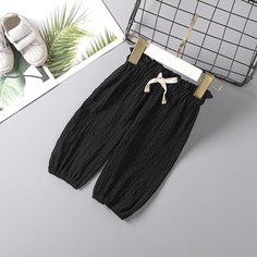 узел Одноцветный Повседневный Шорты для мальчиков Shein