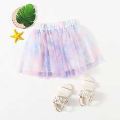 тай дай Бохо Юбки для девочек Shein
