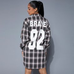 Разрез буква Институтский Блузы Shein