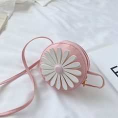 Круглая сумка с цветком Shein