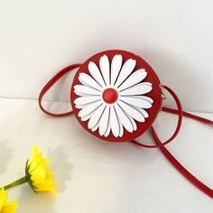 Круглая сумка с цветком Shein