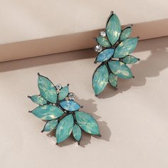 Серьги-гвоздики со стразами Shein