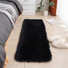 Однотонный плюшевый коврик Shein