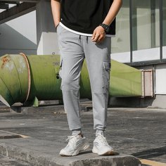 на кулиске буква Мужские спортивные брюки Shein