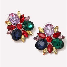 Серьги-гвоздики со стразами Shein