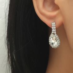 Серьги со стразами Shein