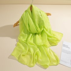 1шт однотонный шарф Shein