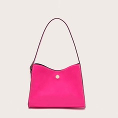 Неоново-розовая сумка через плечо Shein