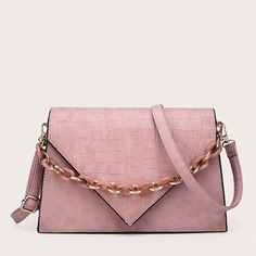 Крокодил Модный Сумка через плечо Shein