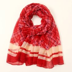 Шарф в клетку Shein