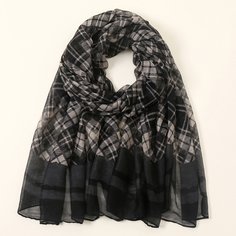 Шарф в клетку Shein