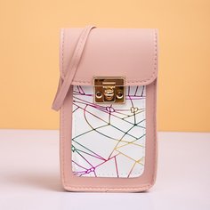 Сумка для телефона с геометрическим узором Shein