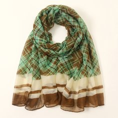 Шарф в клетку Shein