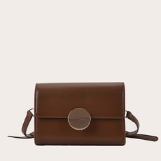 Сумка через плечо с металлическим декором Shein