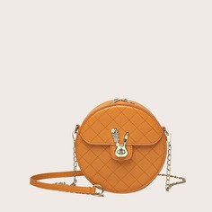 Стеганая круглая сумка Shein