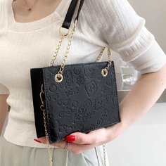 Сумка на плечо с мультипликационным тиснением Shein