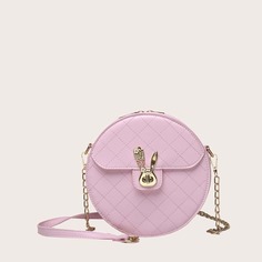 Стеганая круглая сумка Shein