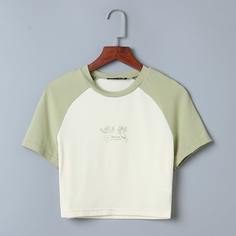 Объект Повседневный Футболки Shein